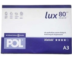International Paper PolLUX popierius A3 80g 500 lakštų