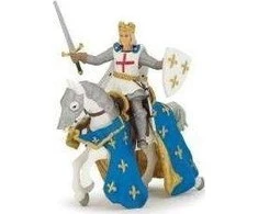 Papo Liudviko Šventojo ir žirgo figūrėlės