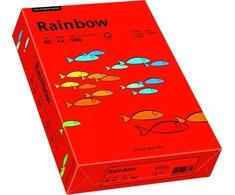 Papyrus Papier ksero Rainbow A4 80g raudona 500 arkuszy