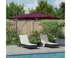 Roma Parasol Raudona 286 x 284 x 270 cm