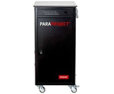 PARAT PARAPROJECT vežimėlis i32, skirtas iki 32 planšetinių kompiuterių su iOS/Android įkrovimu ir sinchronizavimu, įskaitant USB-A–USB-C laidą