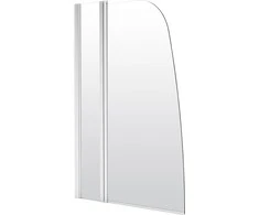 Vonios sienelė Deante Alpinia, 115x140 cm, Chrome