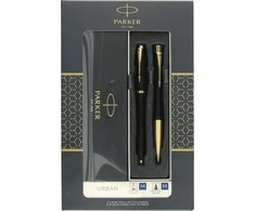 Parker Rinkinys: Plunksnakotis + tušinukas Urban Juodas GT - 2093381