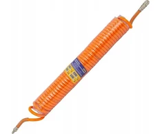 Partner Poliuretano spiralinė žarna 8mm x 10m su 1/4" greitosiomis jungtimis (maks. slėgis 15bar)