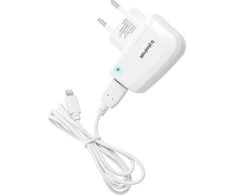 BlueStar Telefono įkroviklis Blue Star Lite USB A 1A 5W + laidas USB A į Lightning TFK-TC-1095B baltas