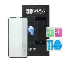 Partner Telecom Oem 5D Full Glue Apsauginis stiklas - skirtas Samsung Galaxy A06 4G / A06 5G juodas