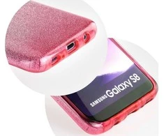 Dėklas Forcell Oem Case for iPhone 7 PLUS / 8 PLUS Shining transparent violet
