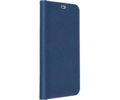 Dėklas Oem Flip case for iPhone 12 / 12 PRO Luna Book Carbon mėlynas