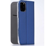 Dėklas Oem SMART CASE Book skirtas Samsung Galaxy J3/J3 2016 mėlynos spalvos mėlynos spalvos