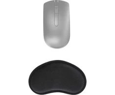Oem Ergonomic wrist pad 130 x 78 x 25 mm juodas