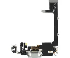 Oem įkrovimo jungties lankstus kabelis skirtas iPhone 11 PRO baltas