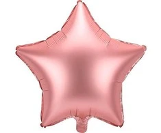 Party Deco Folinis balionas "Rožinė žvaigždė" 48cm