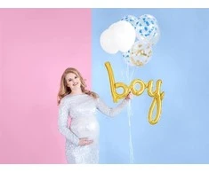 Party Deco Foliniai balionai "boy" auksiniai 63*74cm