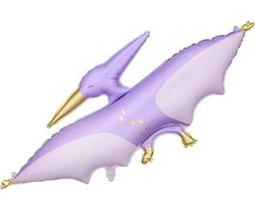 PartyDeco Folinis balionas "Skraidantis dinozauras" 120&amp;62cm