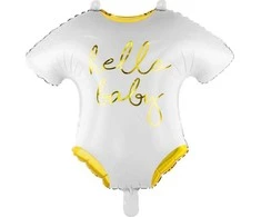 Party Deco Folinis balionas "Hello baby" 51&amp;45cm