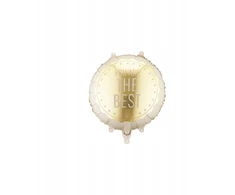Party Deco PartyDeco Balon fol.pastyl.YouAreTheBest 35x35 mix 29774