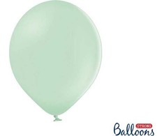PartyDeco Stiprūs balionai Pistacijų žalia 30 cm, 50vnt