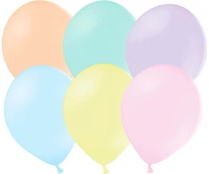 Party Deco Balionai Party deko 30cm/10vnt. pastelinių spalvų