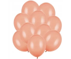 Party Deco PartyDeco *****Balony Strong 27cm PastelPeach 10vnt/op 65260