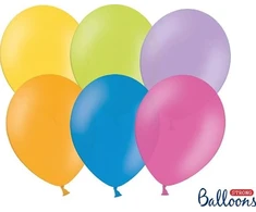 Party Deco Balionai Strong, pastelinis mix, 30 cm, 100 vnt., universalūs