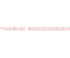 Girlianda Happy Birthday PartyDeco H15cm/1.75m