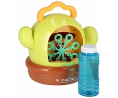 Party Deco MUILO BURBULŲ MAŠINA B/O MUILO BURBULAI KAKTUSAS 22X19X15 24