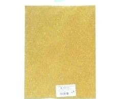 Party Deco Dvipusis blizgučių kartonas, auksinis, 23x33cm, 5 lapai