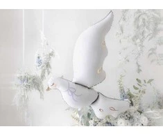 Party Deco Folinis balionas "Taikos balandis" 100&amp;80cm