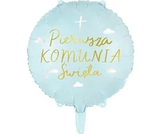 Party Deco FOLIJOS BALIONAS ŠVENTA KOMUNIJA 45 CM