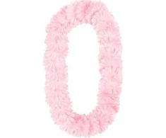 PartyDeco Havajietiška girlianda 120 cm rožinė