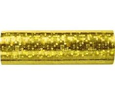 Party Deco Serpantino juosta Streamer PartyDeco 3.8m aukso spalvos