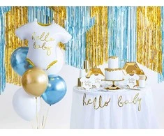 Party Deco Folinis balionas "Hello baby" 51&amp;45cm
