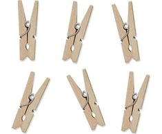 Party Deco Mini segtukai 3.5cm 10 vnt