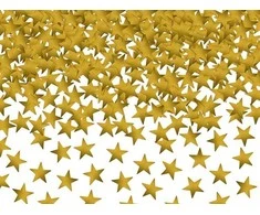 Party Deco Konfeti "Žvaigždės" auksinės 30g