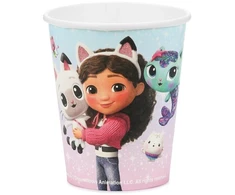 Party Deco PartyDeco Kubeczki Koci Domek Gabi mix 250ml A6 99395