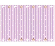 Party Deco Gabi's Cat House popierinė staltiesė 180x120cm