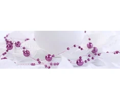 Party Deco Rutulinė žvakė, matinė, balta, 6 cm, 10 vnt. universalus