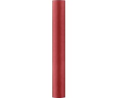 Party Deco PartyDeco Lygus atlasinis stalo takelis, raudonas, 36 x 9 m