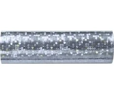 Party Deco Serpantino juosta Streamer PartyDeco 3.8m sidabro spalvos