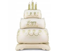 Party Deco PartyDeco Stojšcy Balon fol.Tort 70x100 mix FB374 74873