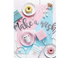 Party Deco Topper Stars, 11,5 cm, 6 vnt. universalus