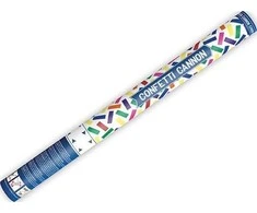 Party Deco Konfeti patranka įvairių spalvų 60cm 1 vnt
