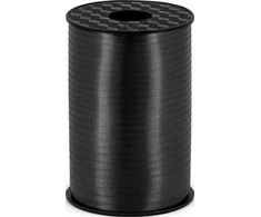 Party Deco Juostelė balionams juoda 5mm/225m