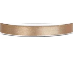Party Deco Juostelė satino 6mm/25m auksinė