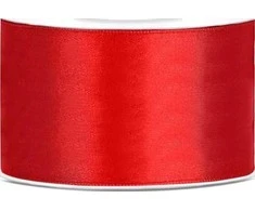 Party Deco PartyDeco RIBBON DEC 38MM/25M RAUDONA