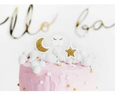 Party Deco Žvakutės gimtadienio 5 vnt 3.5cm