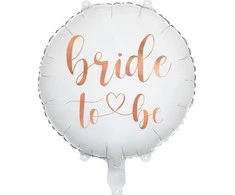 Party Deco Folinis balionas "Bride to be" 45cm
