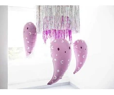PartyDeco Folinis balionas "Vaiduoklis" 41&amp;70cm