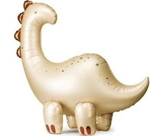Party Deco PartyDeco Stovintis folijos balionas Brontosaurus 91x85cm MIX