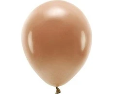 PartyDeco Eco balionai 10 vnt 30cm rudi